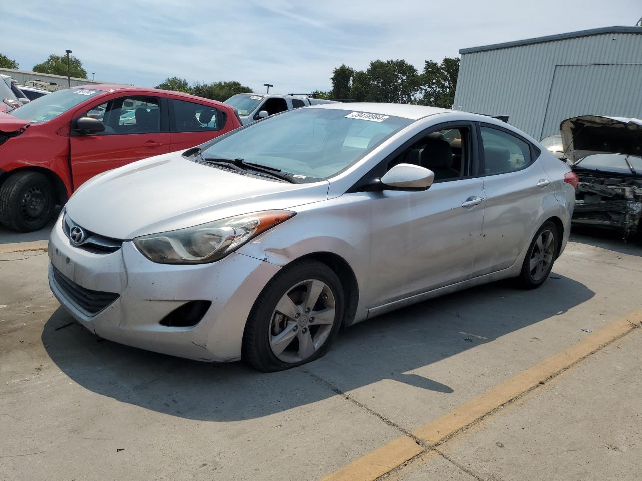 2013 Hyundai Elantra Gls vin: KMHDH4AE9DU820700