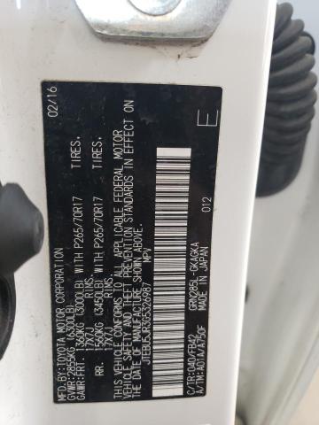 2016 Toyota 4Runner Sr5/Sr5 Premium VIN: JTEBU5JR3G5326987 Lot: 60815264