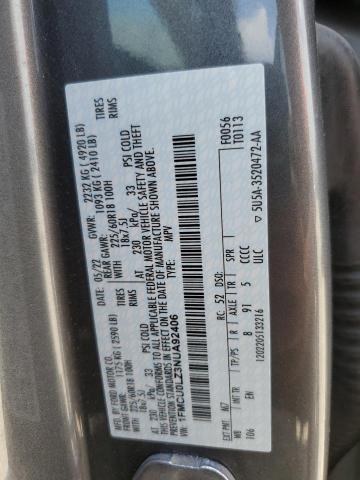 2022 FORD ESCAPE TIT - 1FMCU0LZ3NUA92406