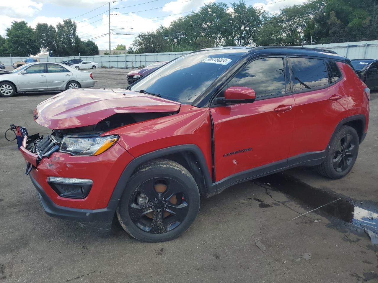 2018 Jeep Compass Latitude vin: 3C4NJCBB9JT438412