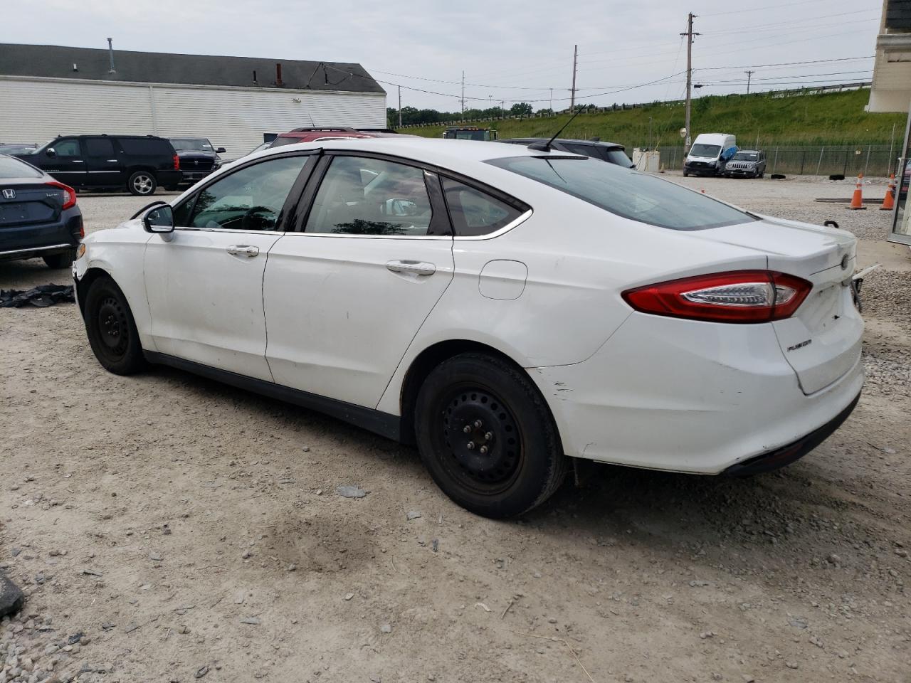 2014 Ford Fusion S vin: 1FA6P0G70E5377534