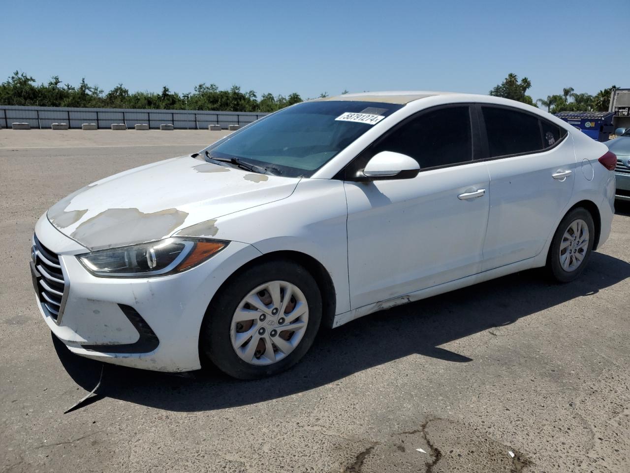 2017 Hyundai Elantra Se vin: 5NPD74LF9HH162406