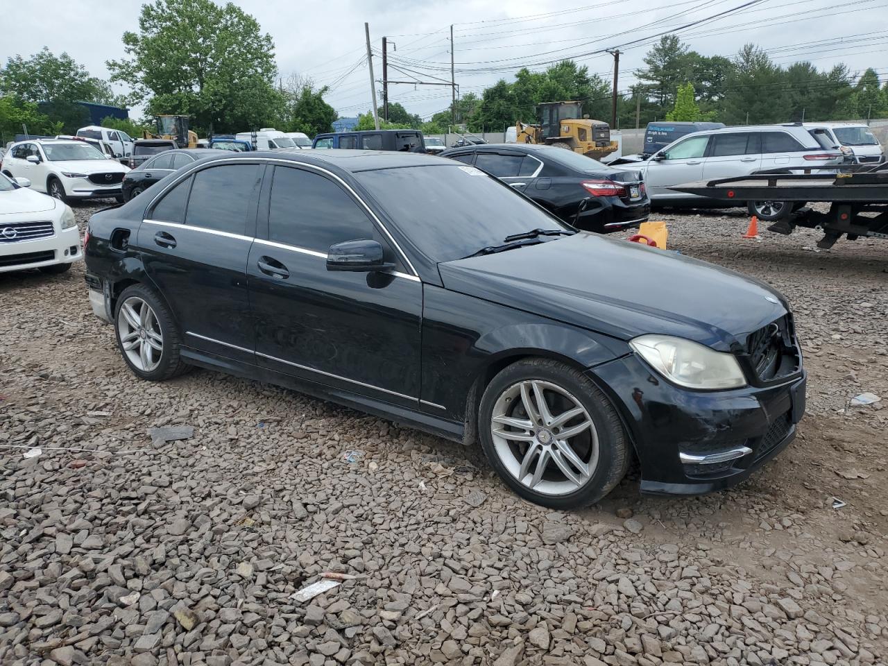 WDDGF8AB6ER307418 2014 Mercedes-Benz C 300 4Matic