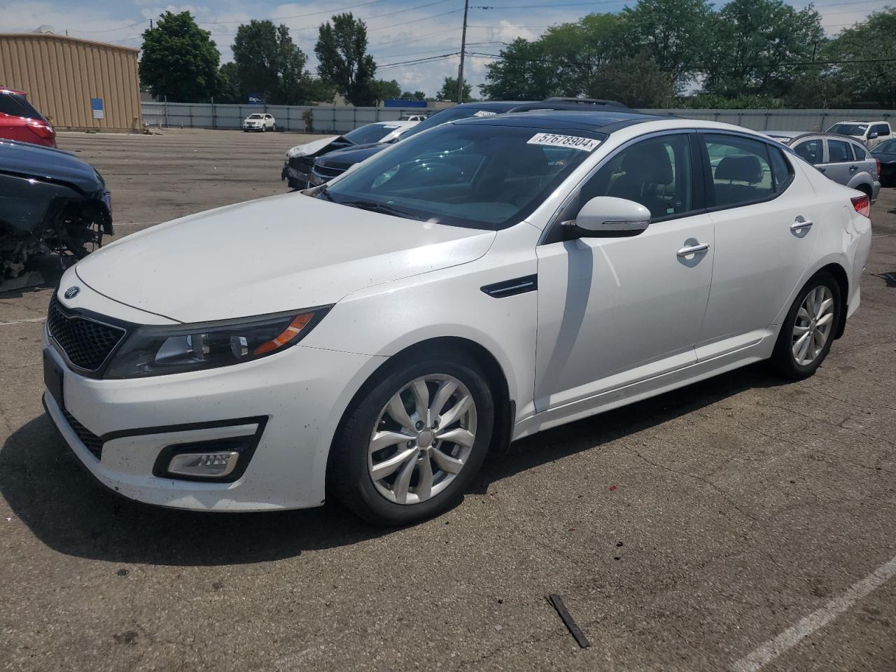 2015 Kia Optima Ex vin: 5XXGN4A7XFG435361