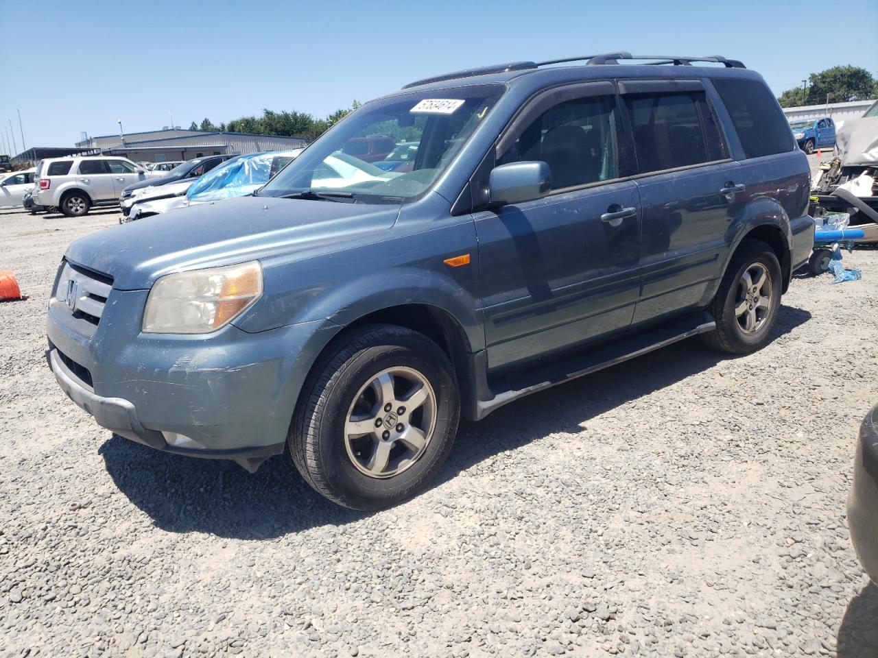 5FNYF28778B017258 2008 Honda Pilot Exl