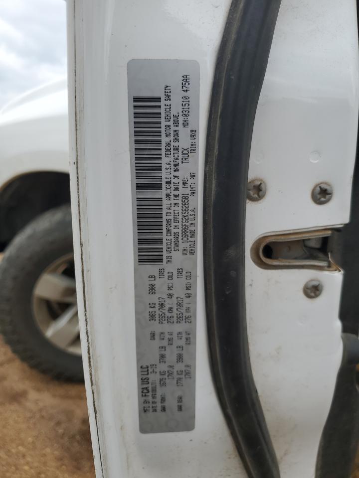 1C6RR6FG2KS628581 2019 Ram 1500 Classic Tradesman