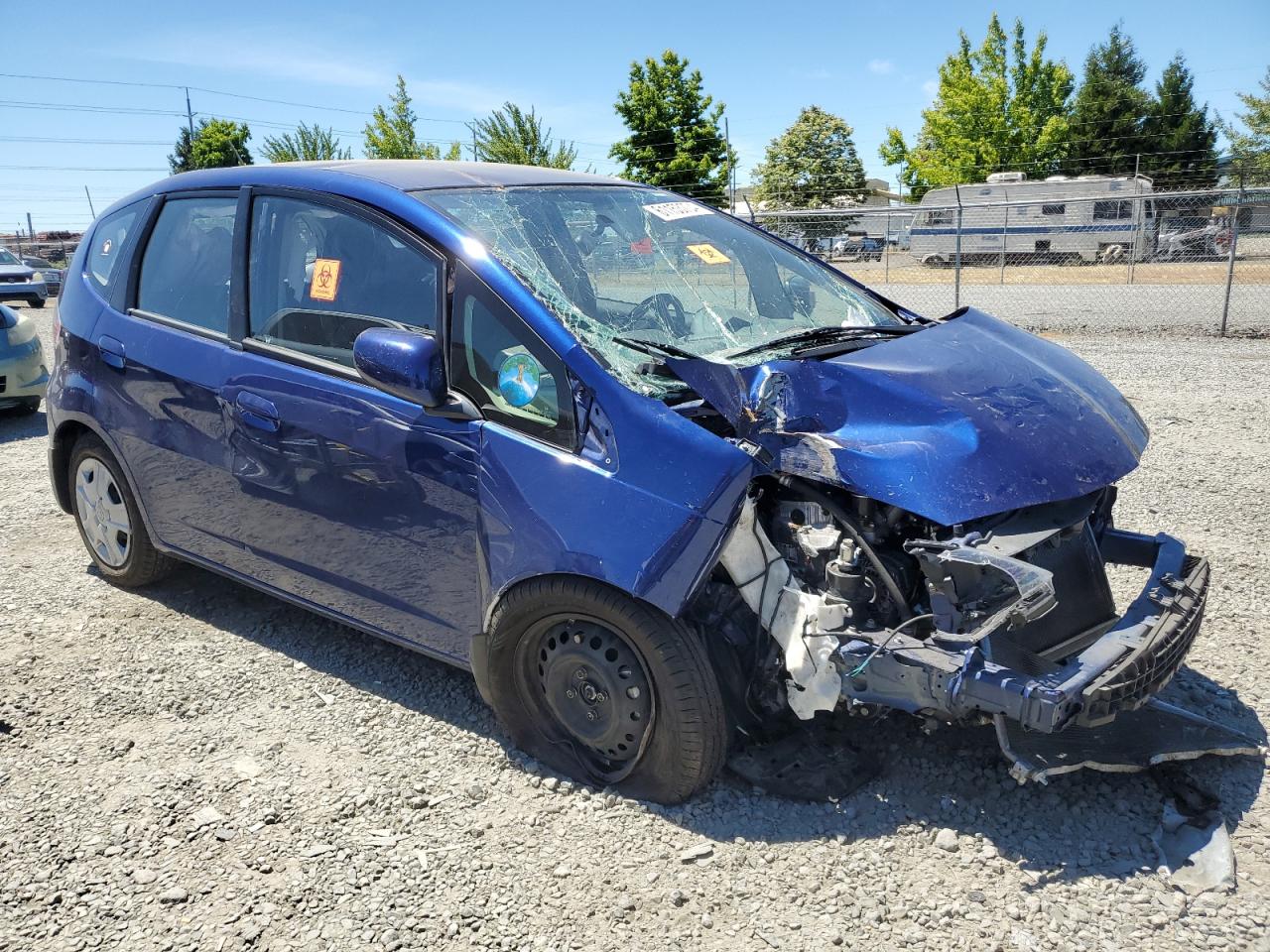 Lot #3005220209 2013 HONDA FIT