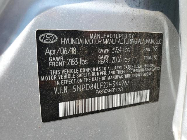 2018 HYUNDAI ELANTRA SE - 5NPD84LF2JH344967