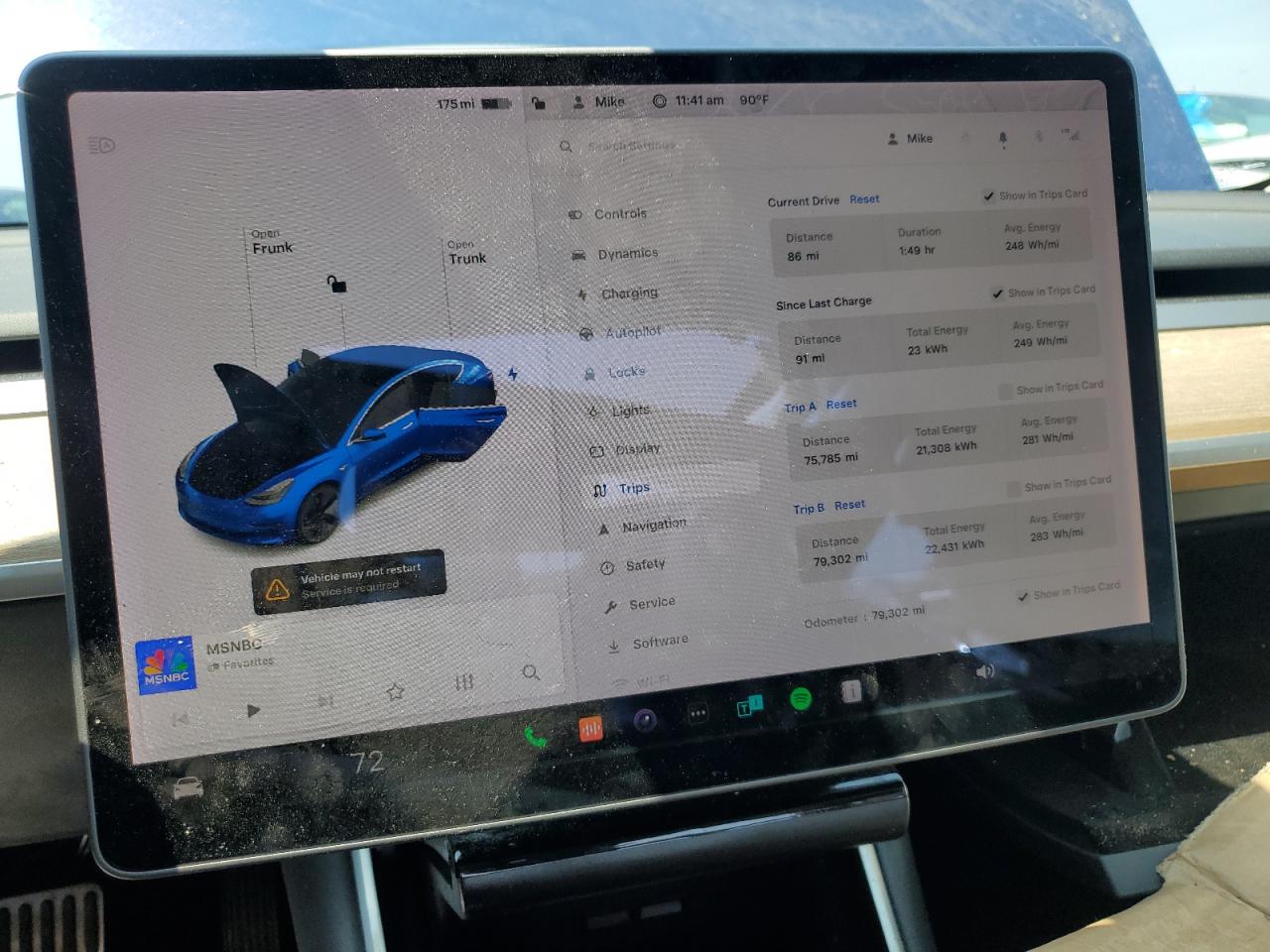 5YJ3E1EA5JF124841 2018 Tesla Model 3