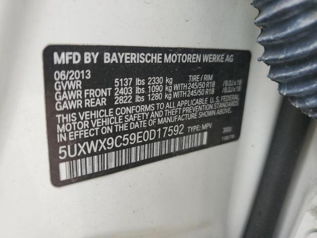 VIN 5UXWX9C59E0D17592 2014 BMW X3, Xdrive28I no.12