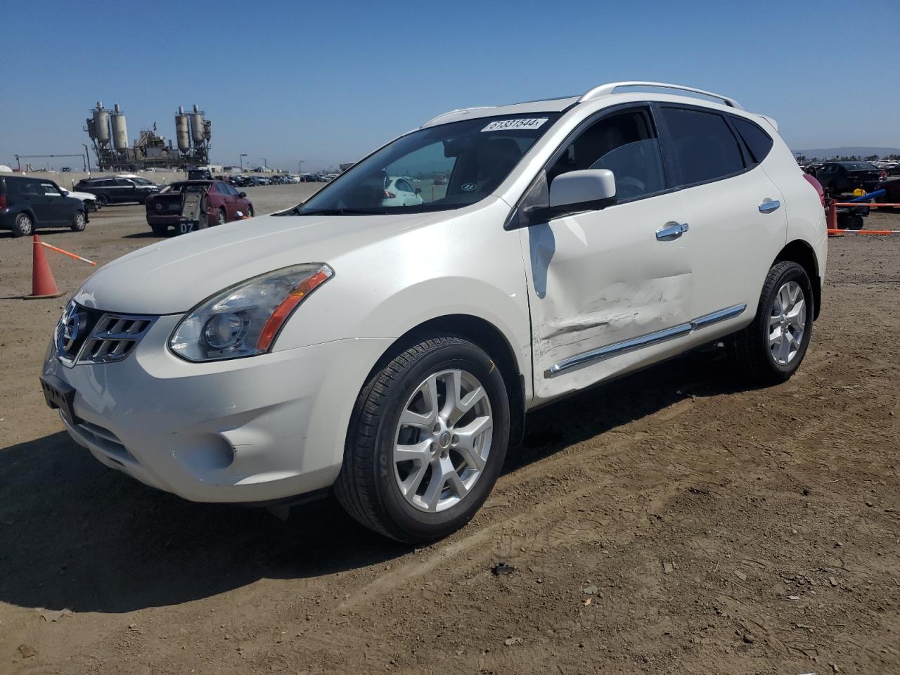 2012 Nissan Rogue S vin: JN8AS5MT7CW274270