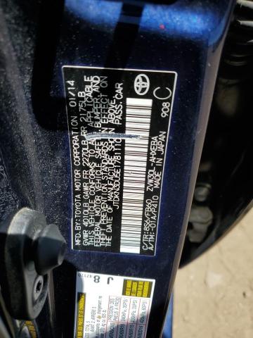 2014 Toyota Prius VIN: JTDKN3DU5E1781110 Lot: 57977594