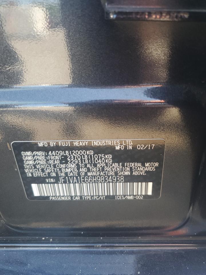 JF1VA1E66H9834938 2017 Subaru Wrx Premium