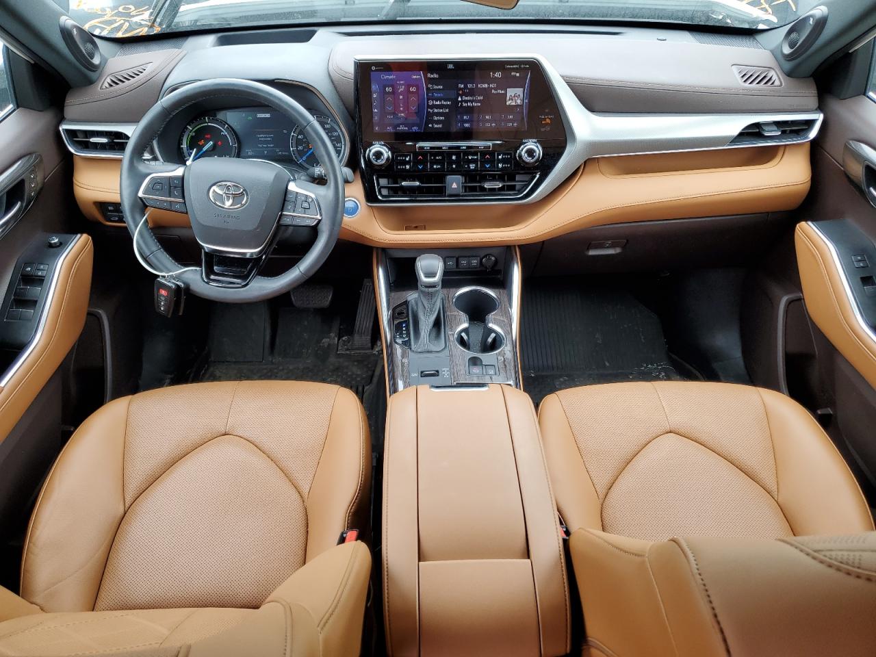 5TDEBRCH5MS057335 2021 Toyota Highlander Hybrid Platinum