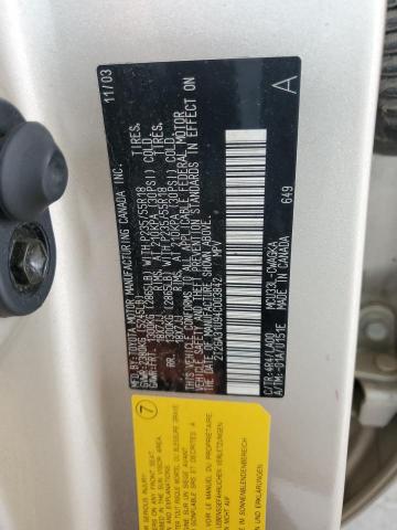 2004 Lexus Rx 330 VIN: 2T2GA31U94C003842 Lot: 59336204