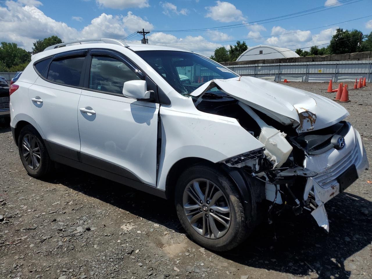 2014 Hyundai Tucson Gls vin: KM8JUCAG3EU909819