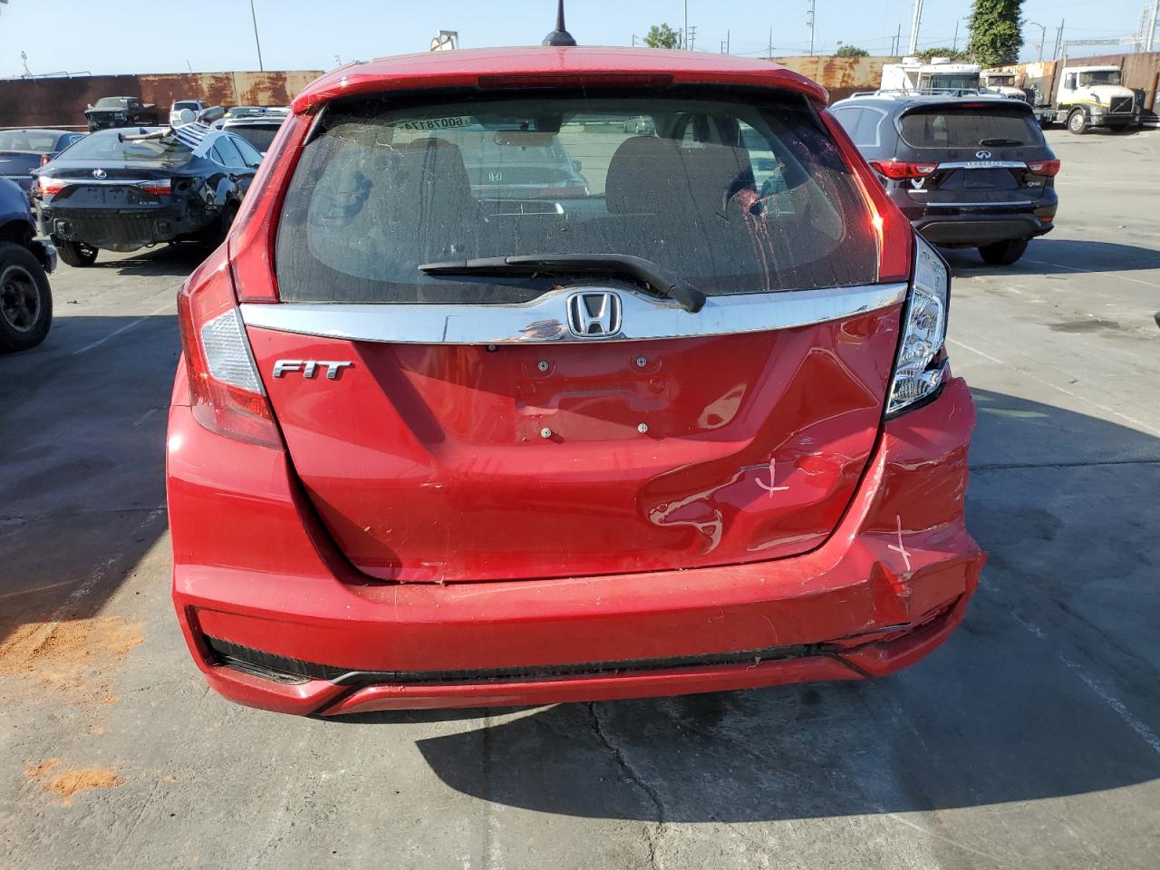 3HGGK5H8XLM703284 2020 Honda Fit Ex