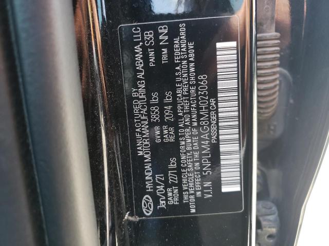 2021 Hyundai Elantra Sel VIN: 5NPLM4AG8MH023068 Lot: 57295964