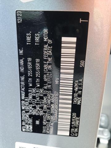 2024 TOYOTA GRAND HIGH - 5TDAAAA58RS009167