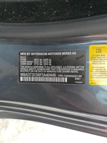 VIN WBA3T3C56F5A40446 2015 BMW 4 Series, 435 I no.13