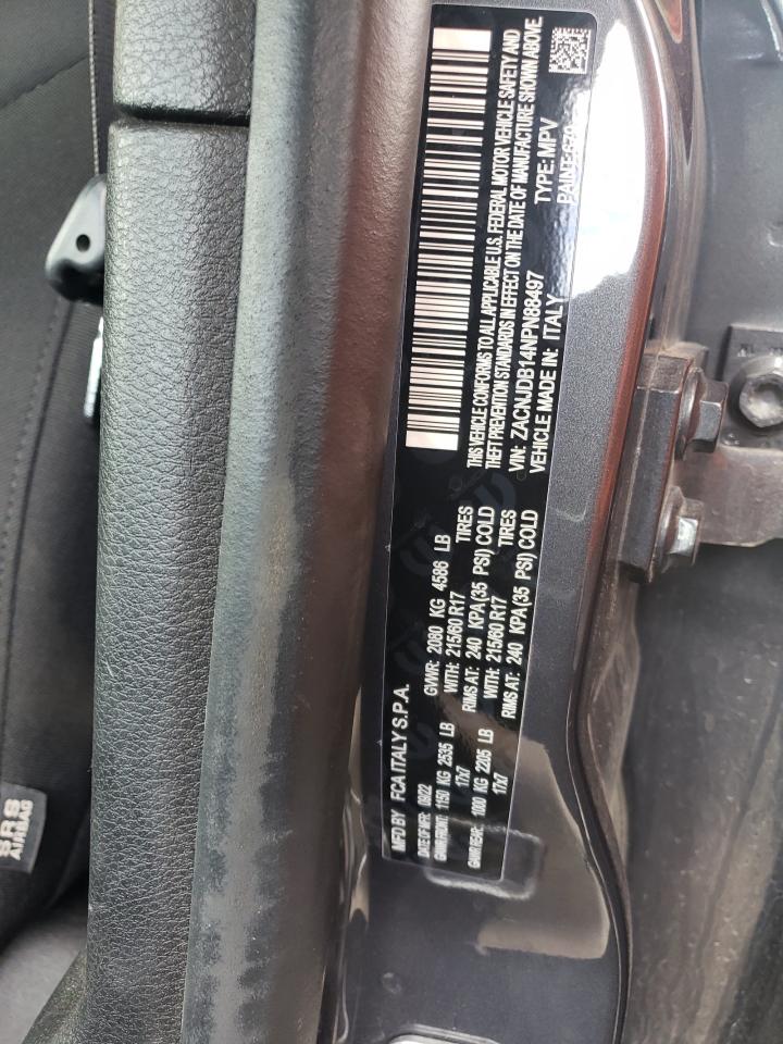 ZACNJDB14NPN88497 2022 Jeep Renegade Latitude