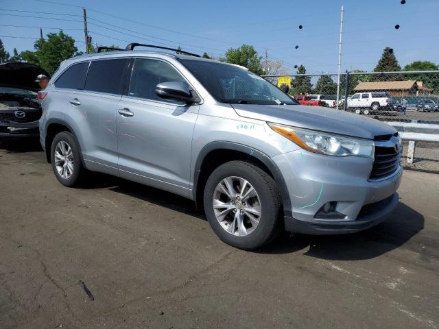 VIN 5TDJKRFH1FS159387 2015 Toyota Highlander, Xle no.4