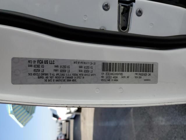 2019 DODGE CHARGER PO - 2C3CDXAG1KH547495