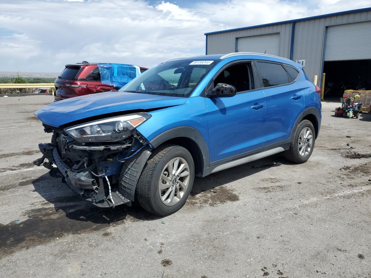 2017 Hyundai Tucson Limited vin: KM8J33A47HU407912