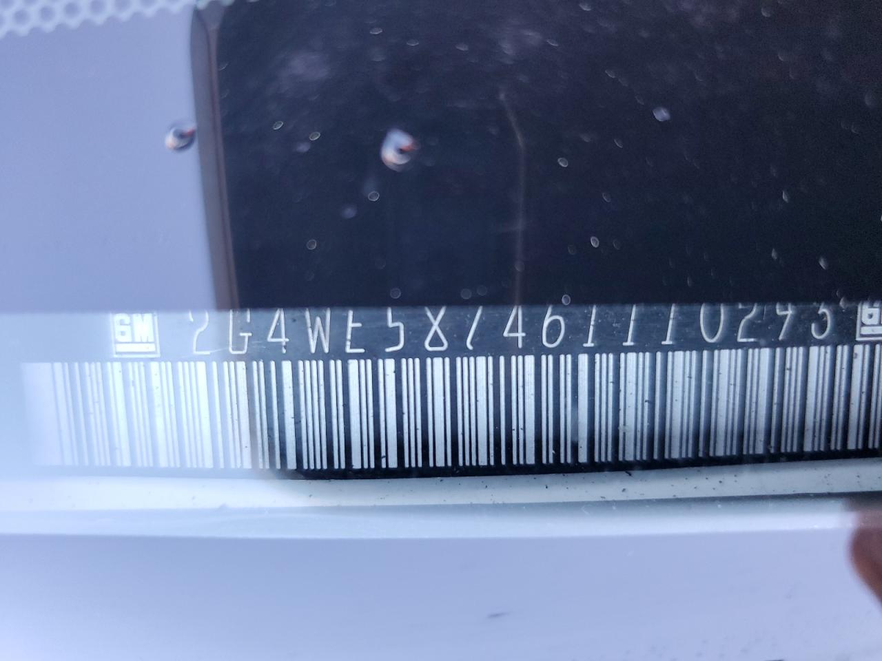 2G4WE587461110293 2006 Buick Lacrosse Cxs