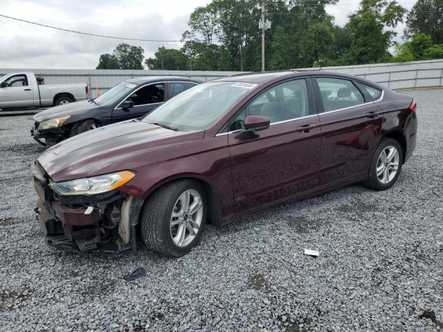 VIN 3FA6P0HDXJR251256 2018 Ford Fusion, SE no.1