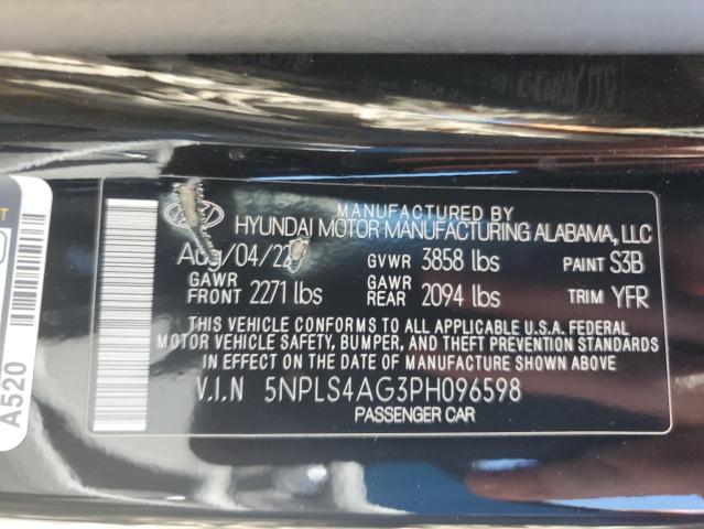 2023 HYUNDAI ELANTRA SE - 5NPLS4AG3PH096598
