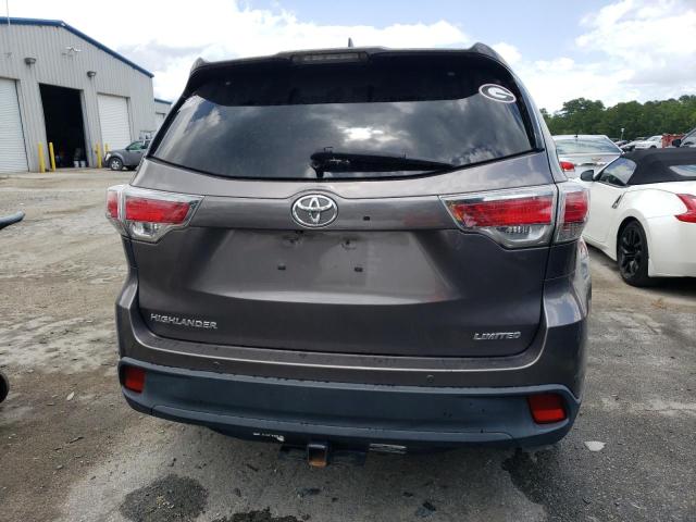 2016 Toyota Highlander Limited VIN: 5TDYKRFH0GS156867 Lot: 57706914
