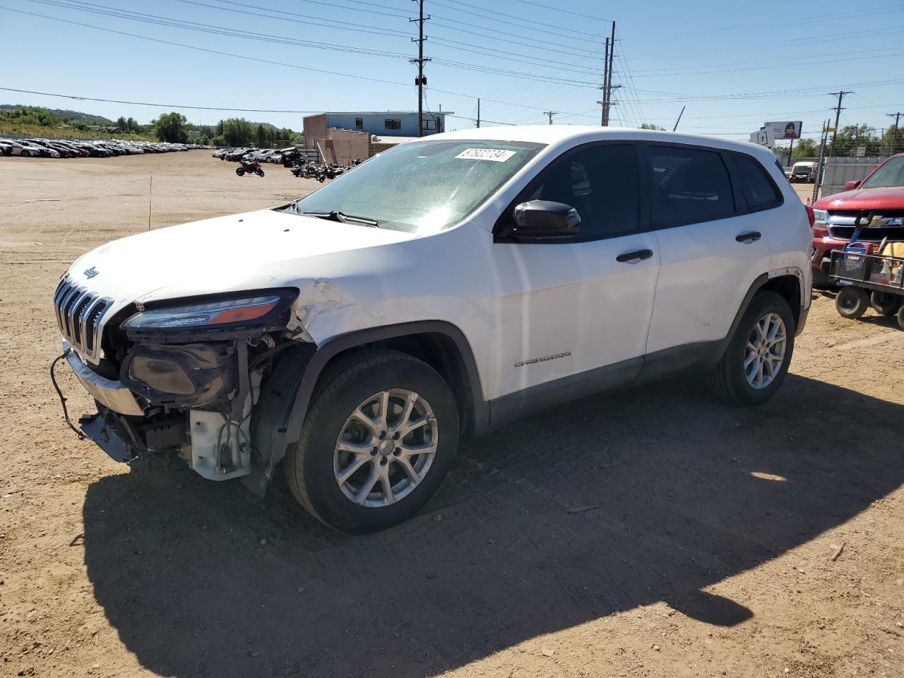 2014 Jeep Cherokee Sport vin: 1C4PJMAB3EW140566