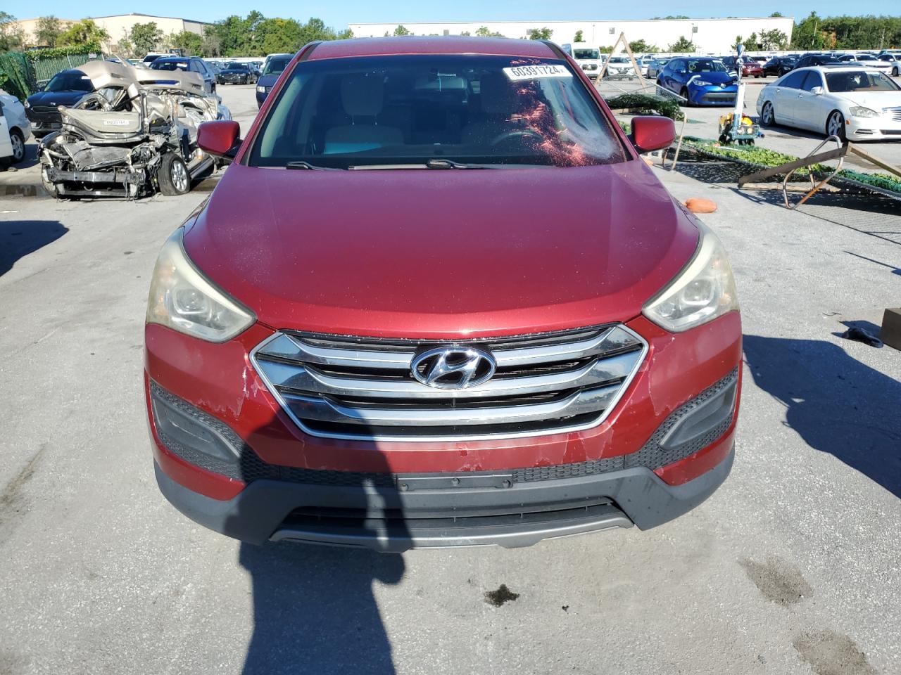 Lot #3030438462 2015 HYUNDAI SANTA FE S