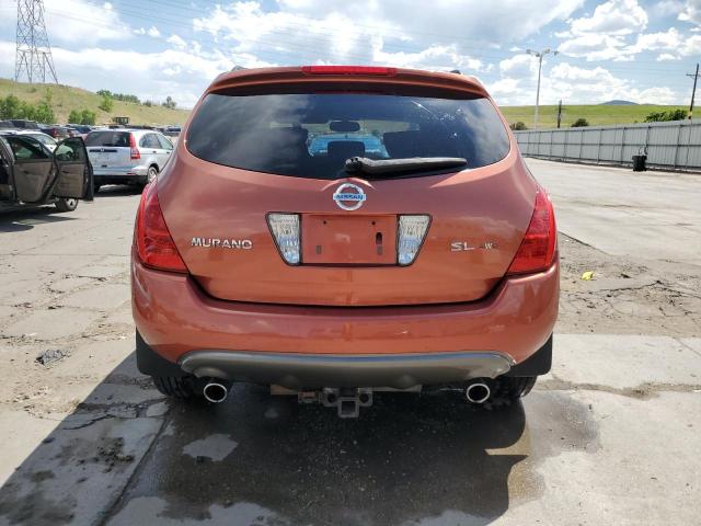 2004 Nissan Murano Sl VIN: JN8AZ08W94W320511 Lot: 58782804