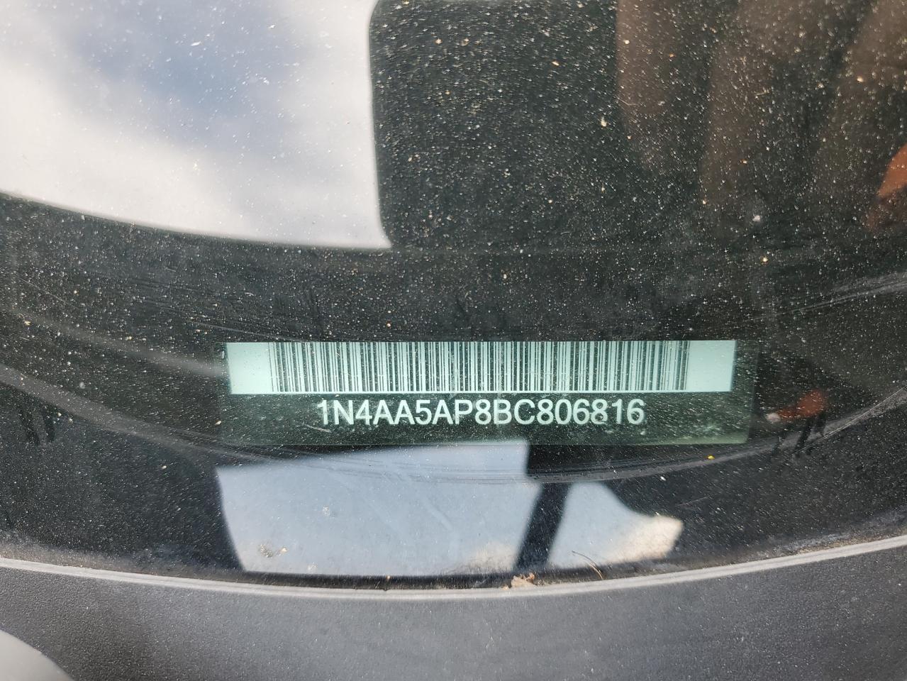 1N4AA5AP8BC806816 2011 Nissan Maxima S