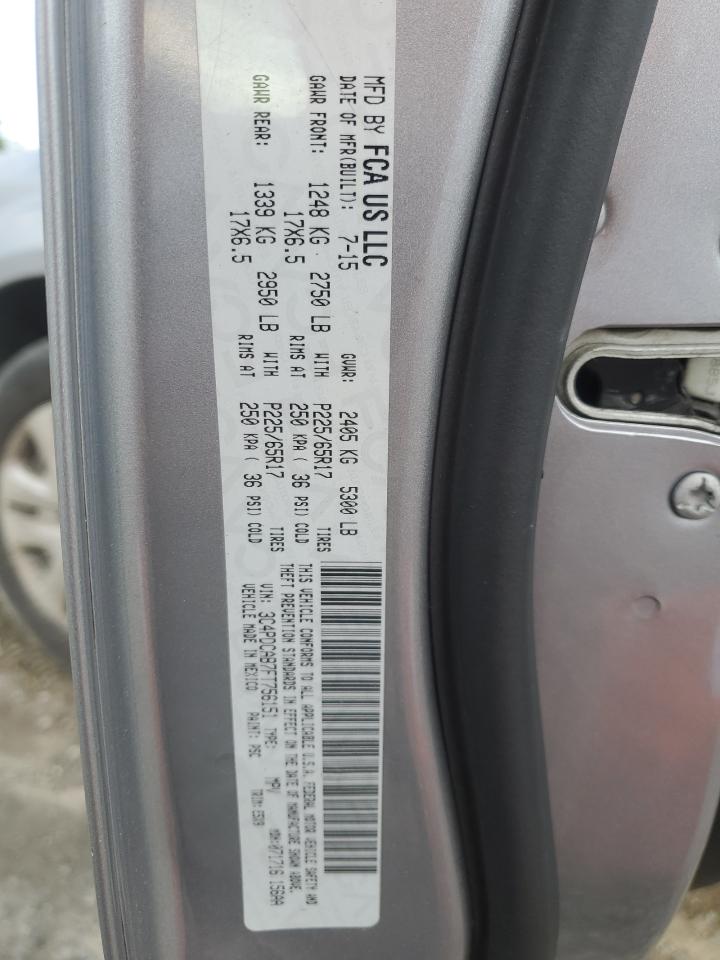 3C4PDCAB7FT756151 2015 Dodge Journey Se