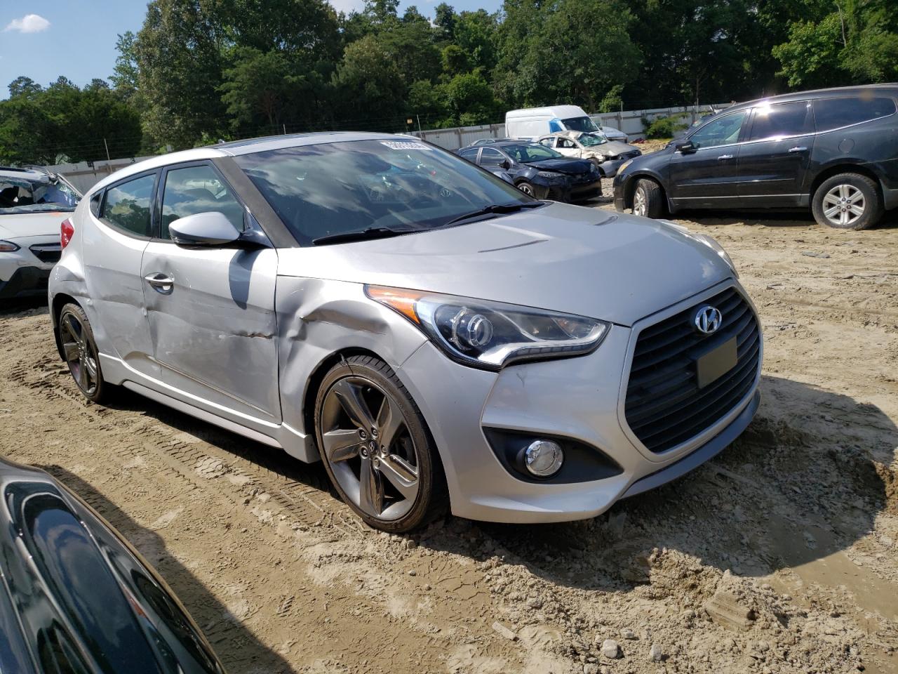 KMHTC6AE5EU208694 2014 Hyundai Veloster Turbo