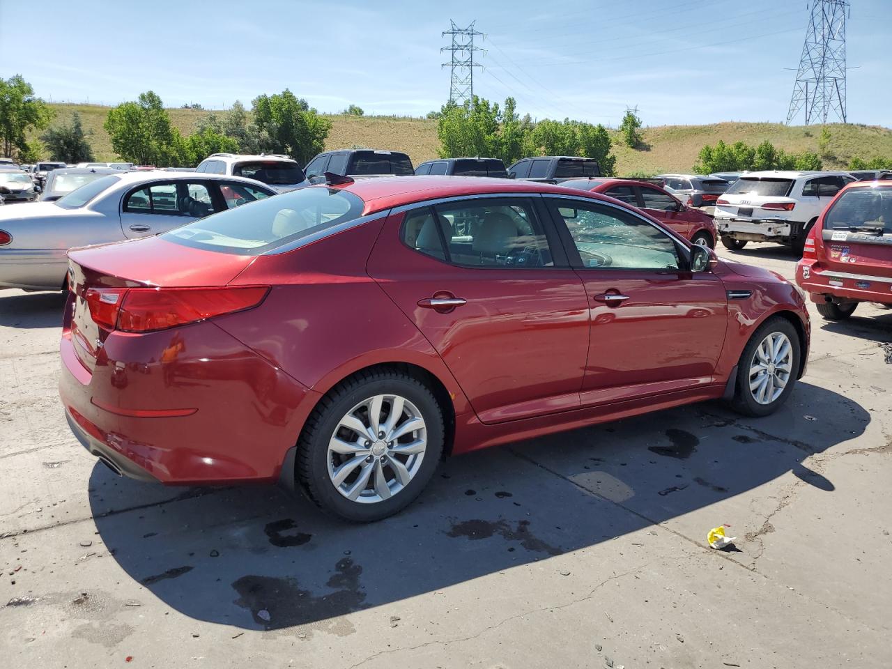 2015 Kia Optima Ex vin: 5XXGN4A72FG356220