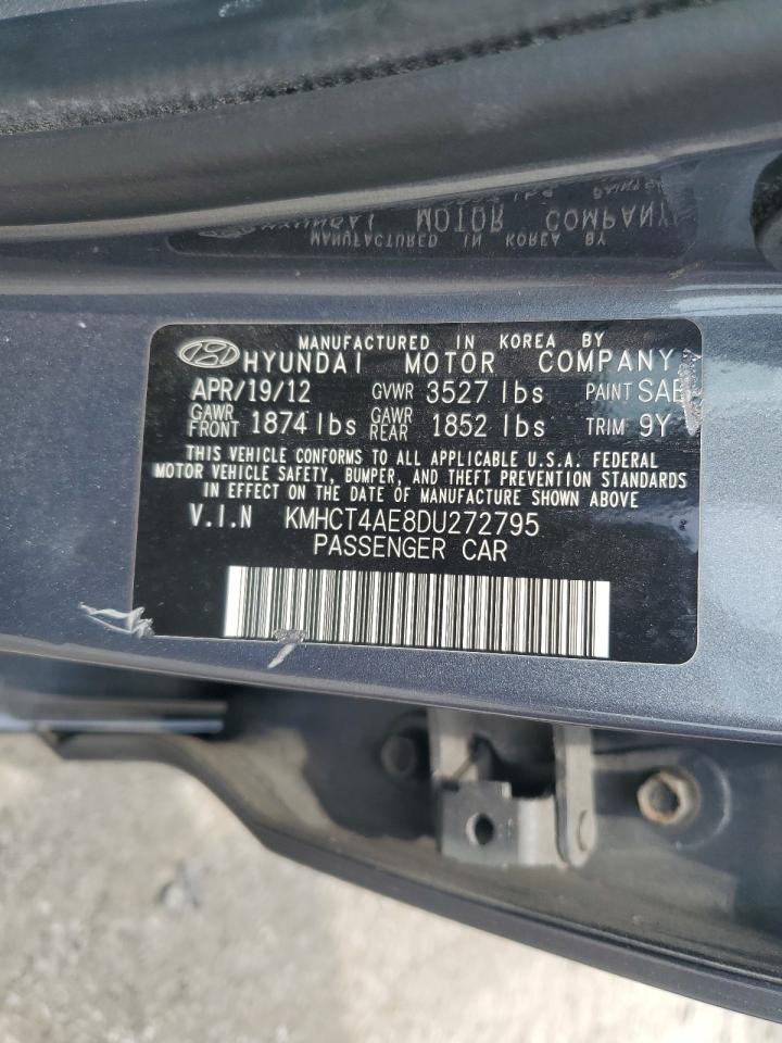 KMHCT4AE8DU272795 2013 Hyundai Accent Gls