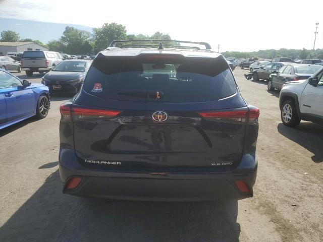  TOYOTA HIGHLANDER 2021 Синий