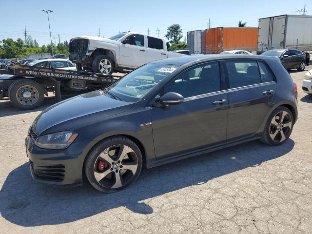 VIN 3VW547AUXGM028431 2016 Volkswagen Golf GTI, S/Se no.1