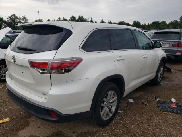 VIN 5TDZARFH2ES006960 2014 Toyota Highlander, LE no.3