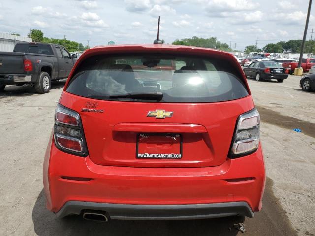 2020 Chevrolet Sonic VIN: 1G1JG6SBXL4132142 Lot: 57113834