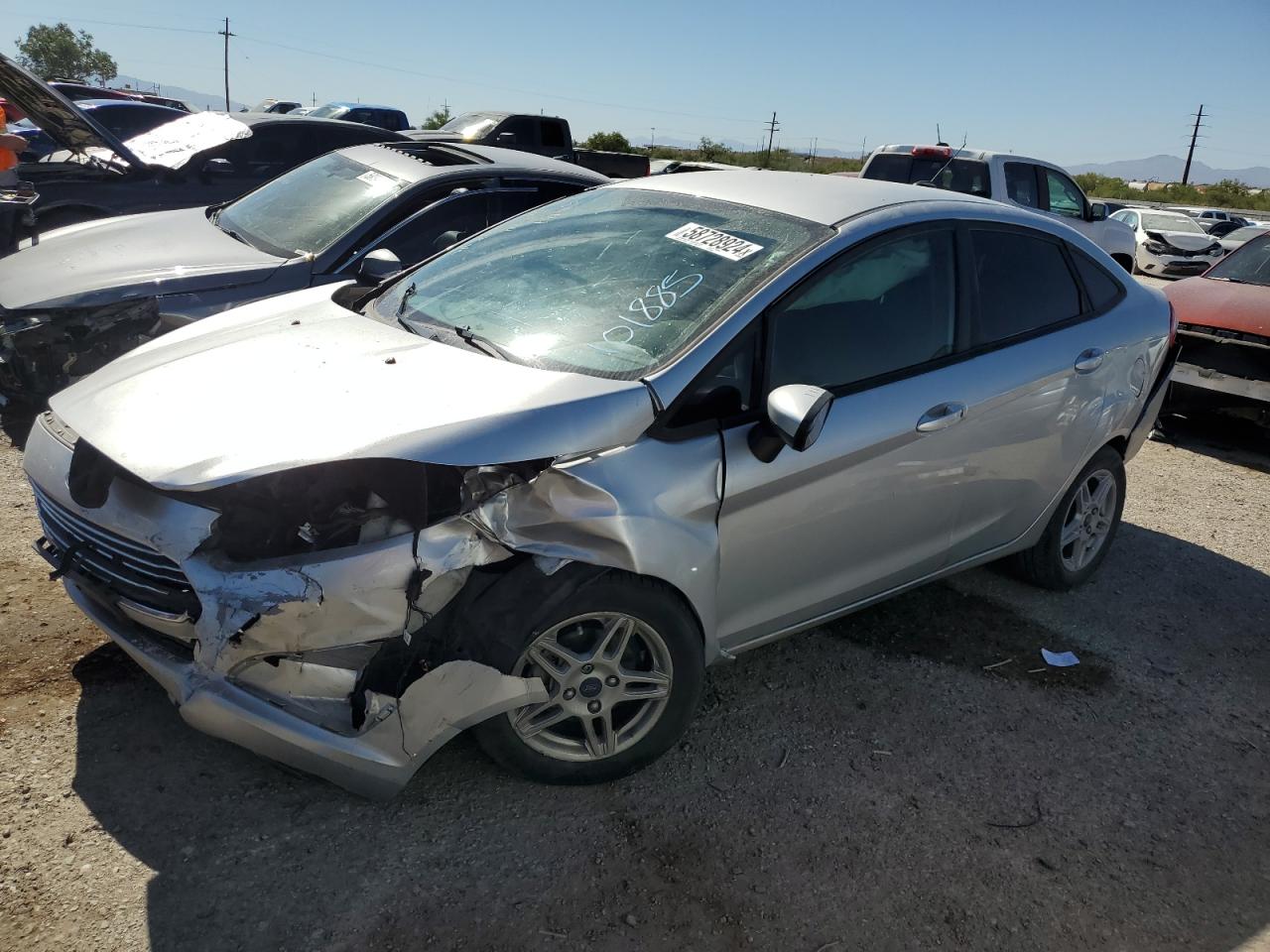 2018 Ford Fiesta Se vin: 3FADP4BJ1JM101885