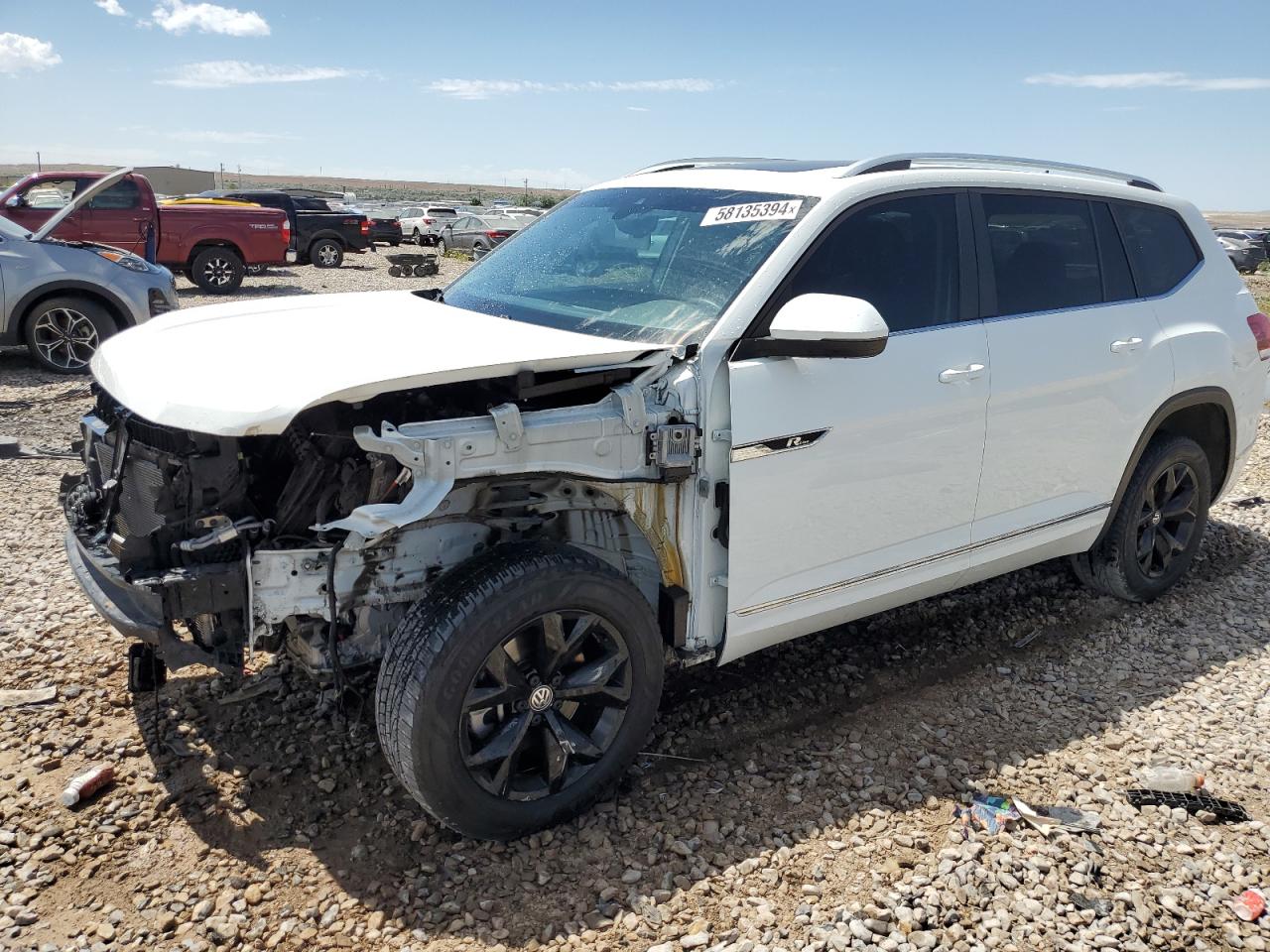 Lot #2962625760 2019 VOLKSWAGEN ATLAS SEL