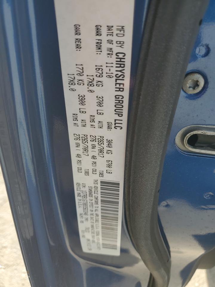 1D7RB1GT8BS563348 2011 Dodge Ram 1500