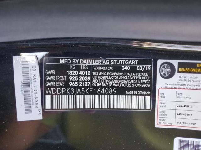 2019 MERCEDES-BENZ SLC 300 - WDDPK3JA5KF164089