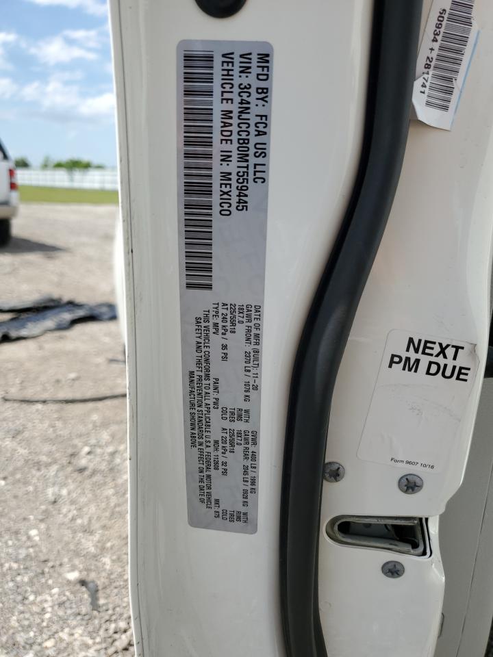 3C4NJCCB0MT559445 2021 Jeep Compass Limited