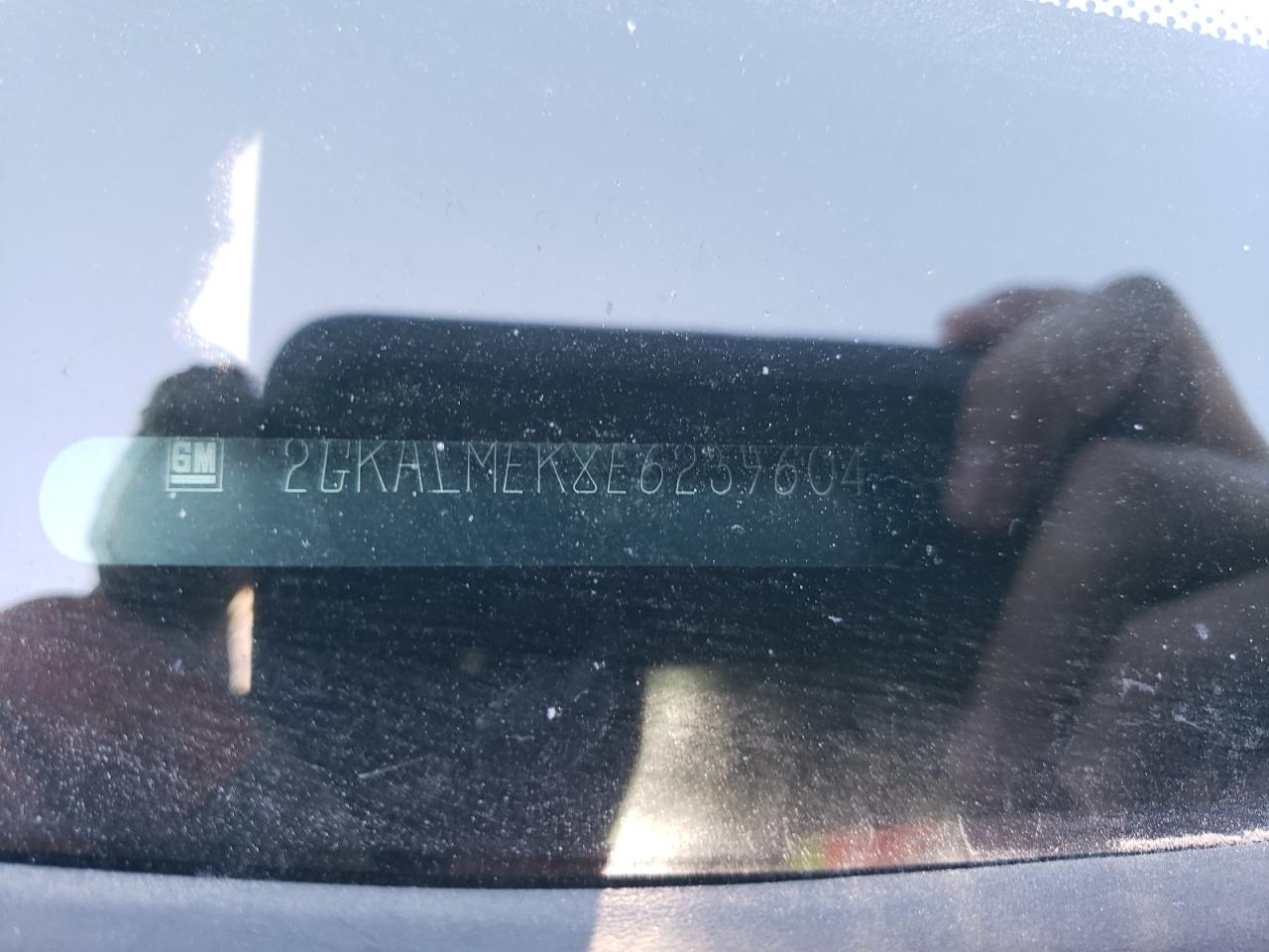 2GKALMEK8E6239604 2014 GMC Terrain Sle